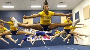 Cheerleaders build on success